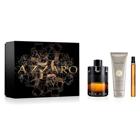 Azzaro The Most Wanted Parfum100Ml+10ml+75Ml 3Pcs Set