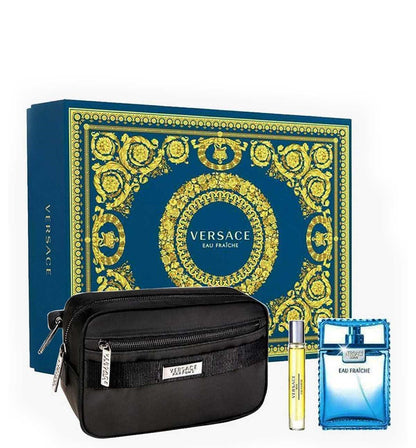 Versace Man Eau Frache 100Ml 2 Pcs Set (Bag)