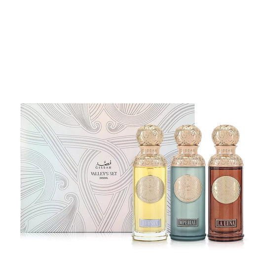 Gissah Valley's Set Eau de Parfum 3*50Ml