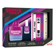Air-Val Stranger Things Eau de Toilette 100Ml+ Nail Polish+Mobile Bag Set