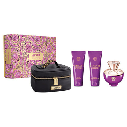 Versace Dylan Purple Eau de Parfum 100ml 3Pcs Bag Set