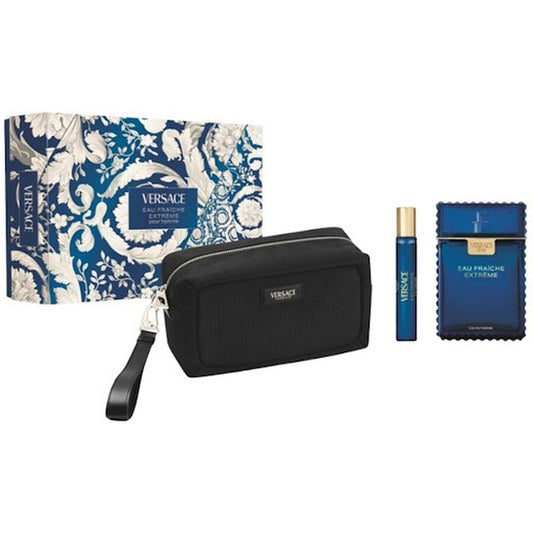 Versace Eau Fraiche Extreme M Edp 100Ml 2Pc Bag Set